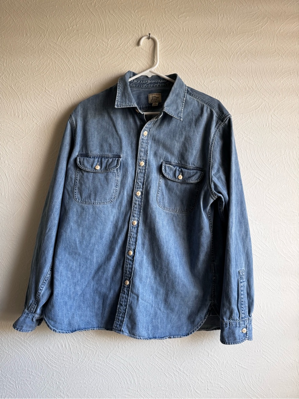 J Crew denim work shirt